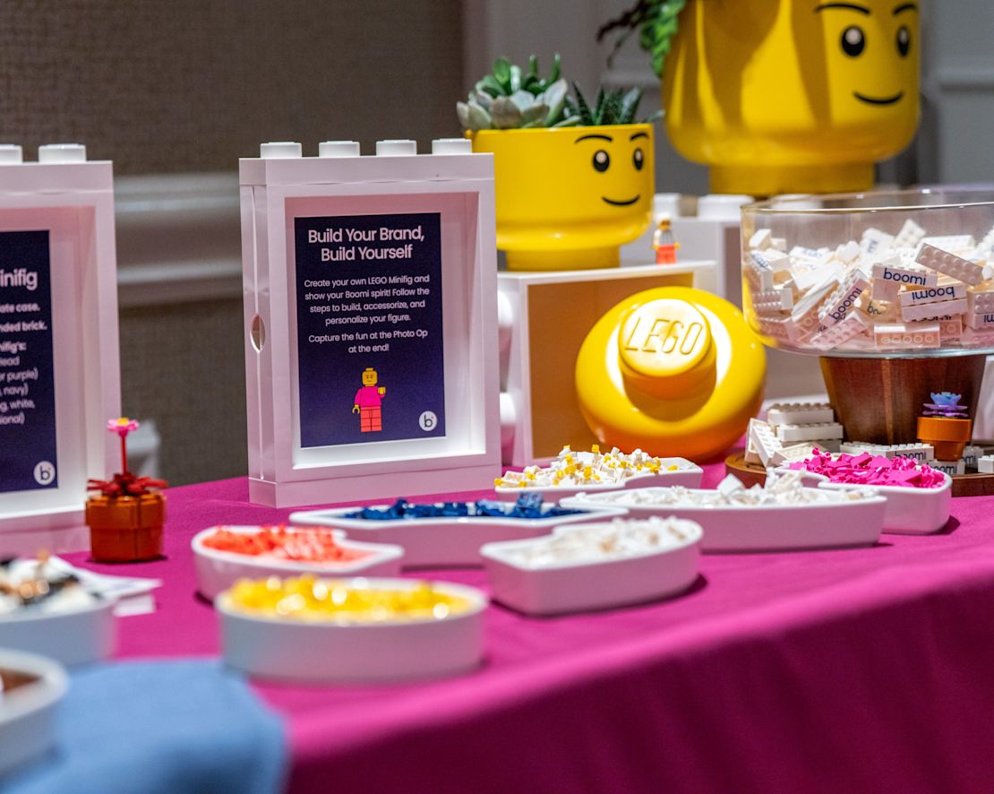 Selections of Legos on a Counter at Grand Foyer-transition