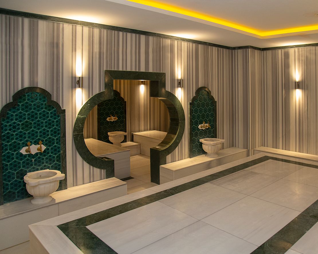 Turkish Bath at the Spa-transition