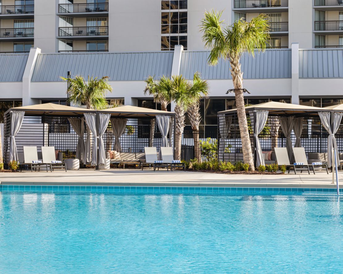 Beautiful Poolside Cabanas-transition