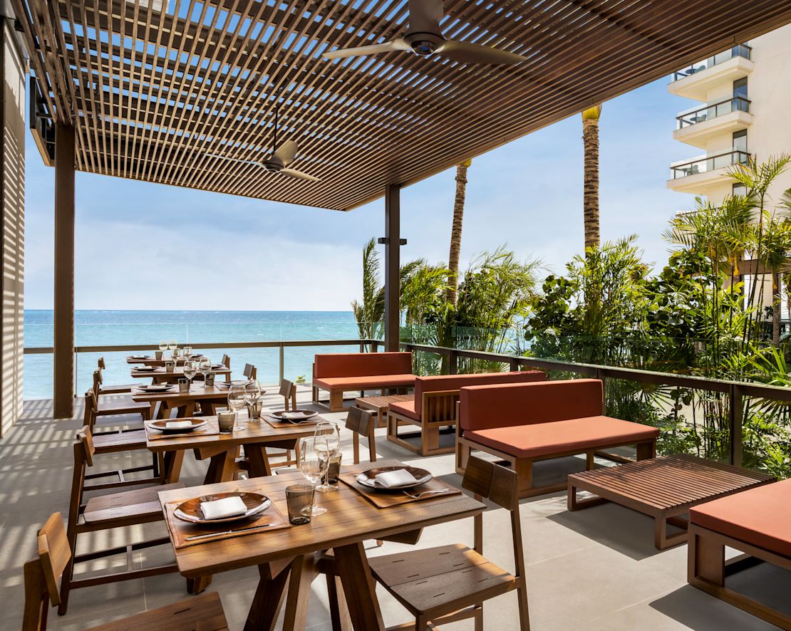 Restaurant "Auma" – Übergang