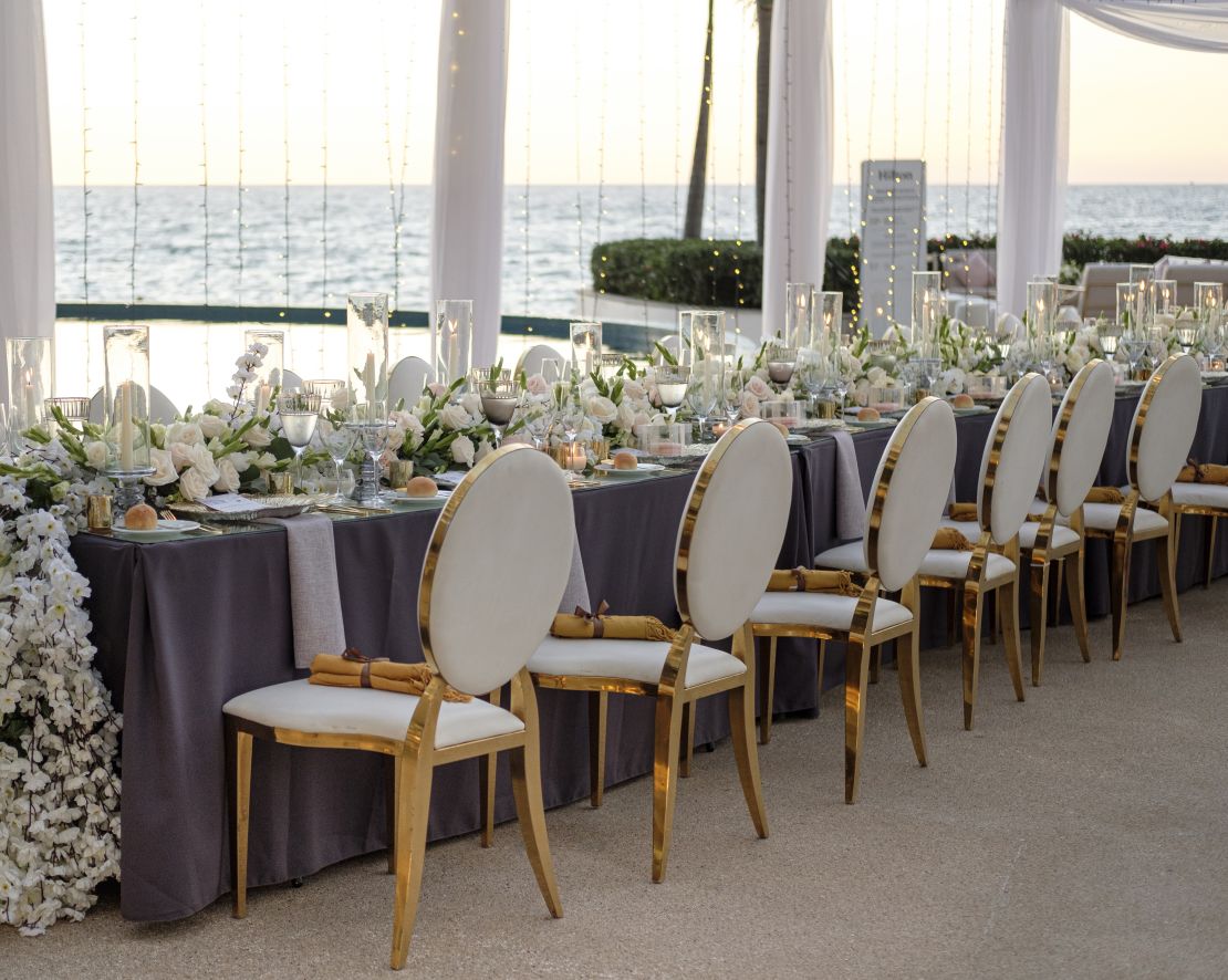 Wedding Setup with Sea View