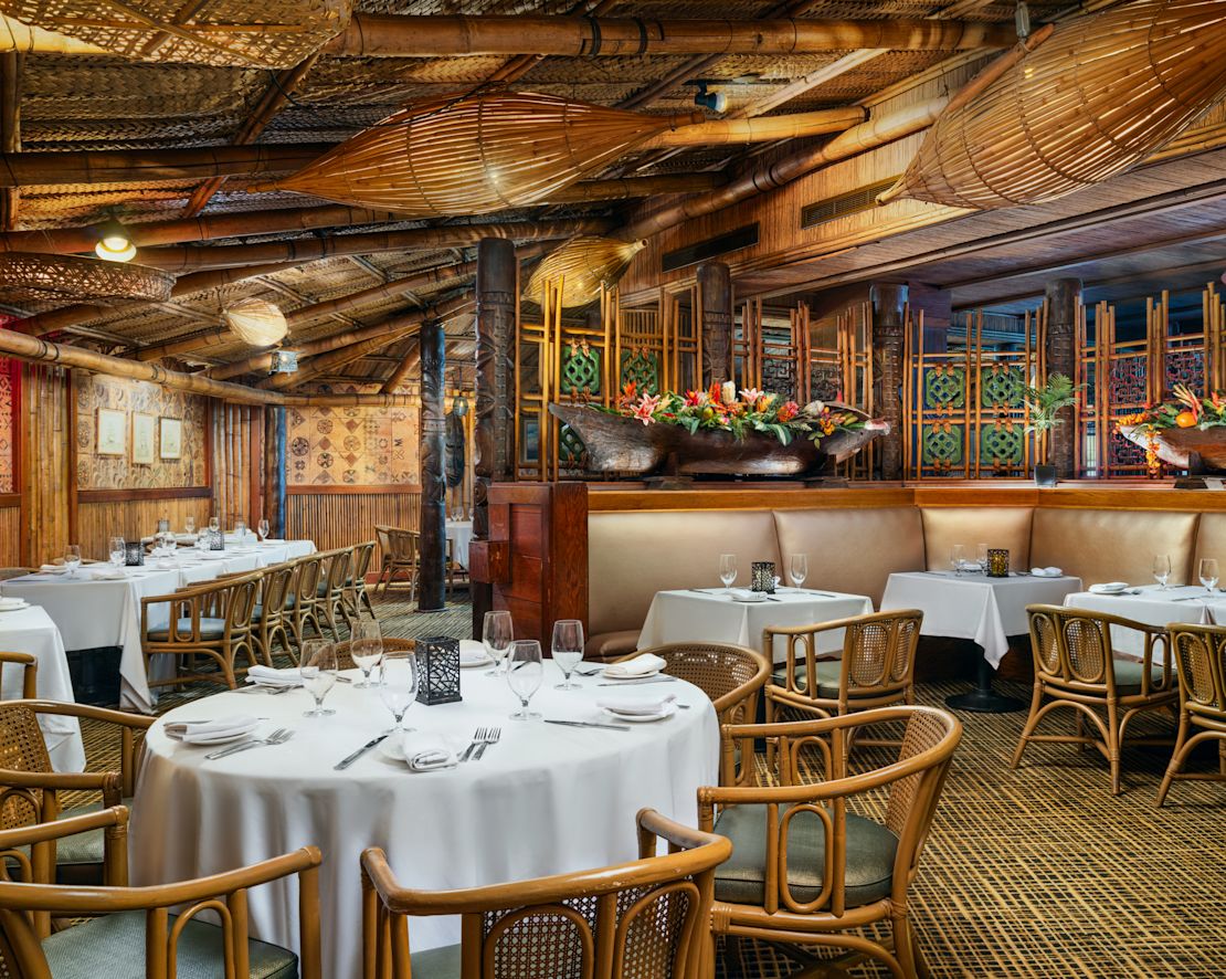 Trader Vic's Atlanta Dining Area-transition
