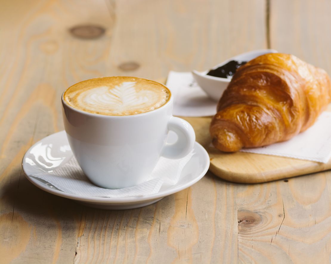 Coffee and Croissant