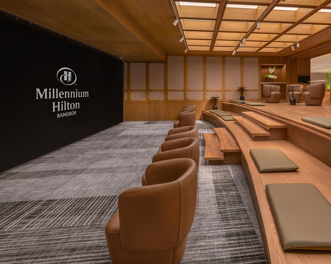 The Hilton Commune Meeting Room Setup Theater Style-transition