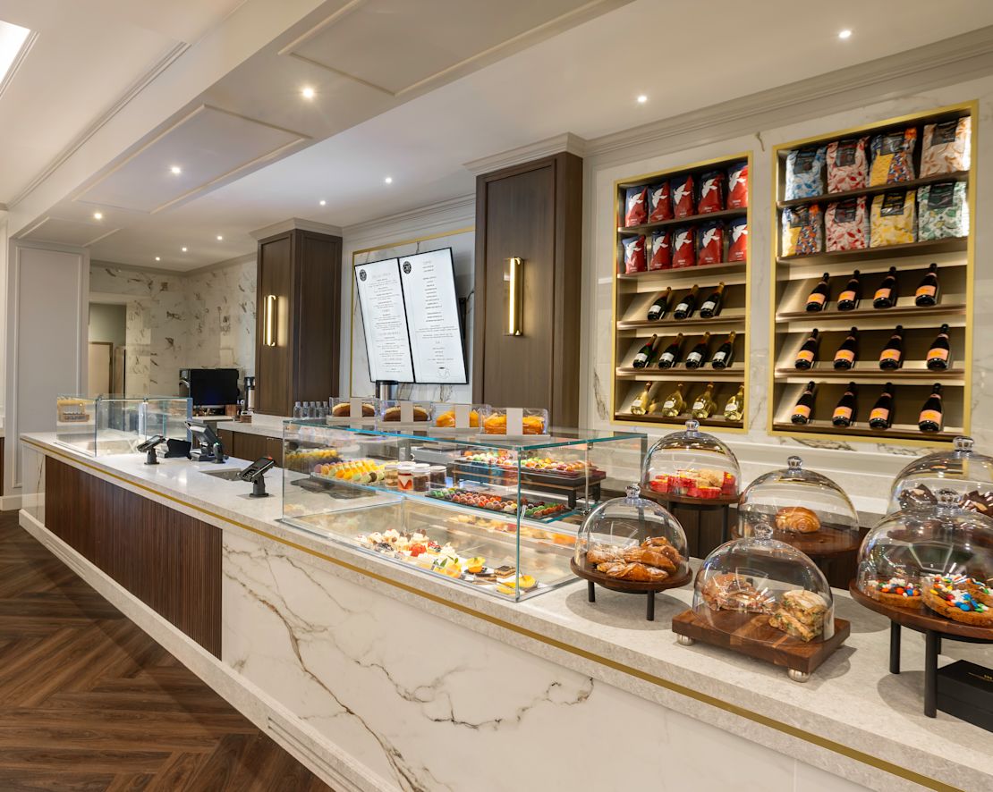 Comptoir à pâtisseries Park Avenue Cafe - prochaine transition