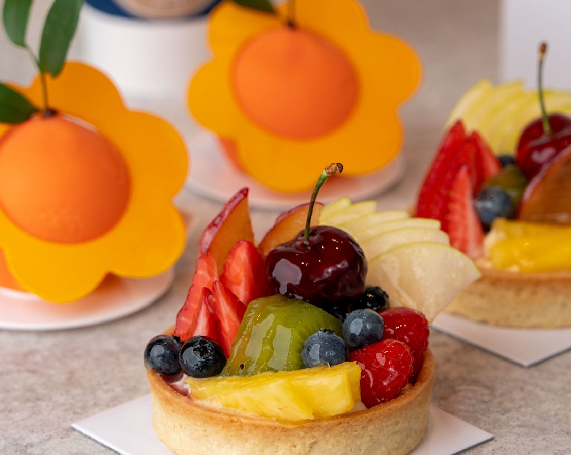 Park Avenue Cafe, desserts aux fruits, transition précédente