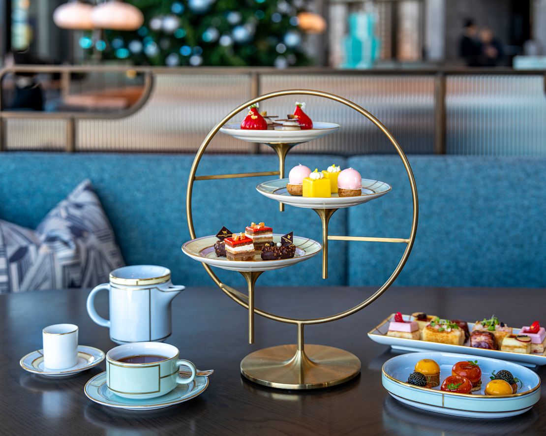 Tea Time Snacks on a Table-transition