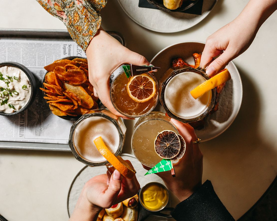 People Dining in a Restaurant-transition