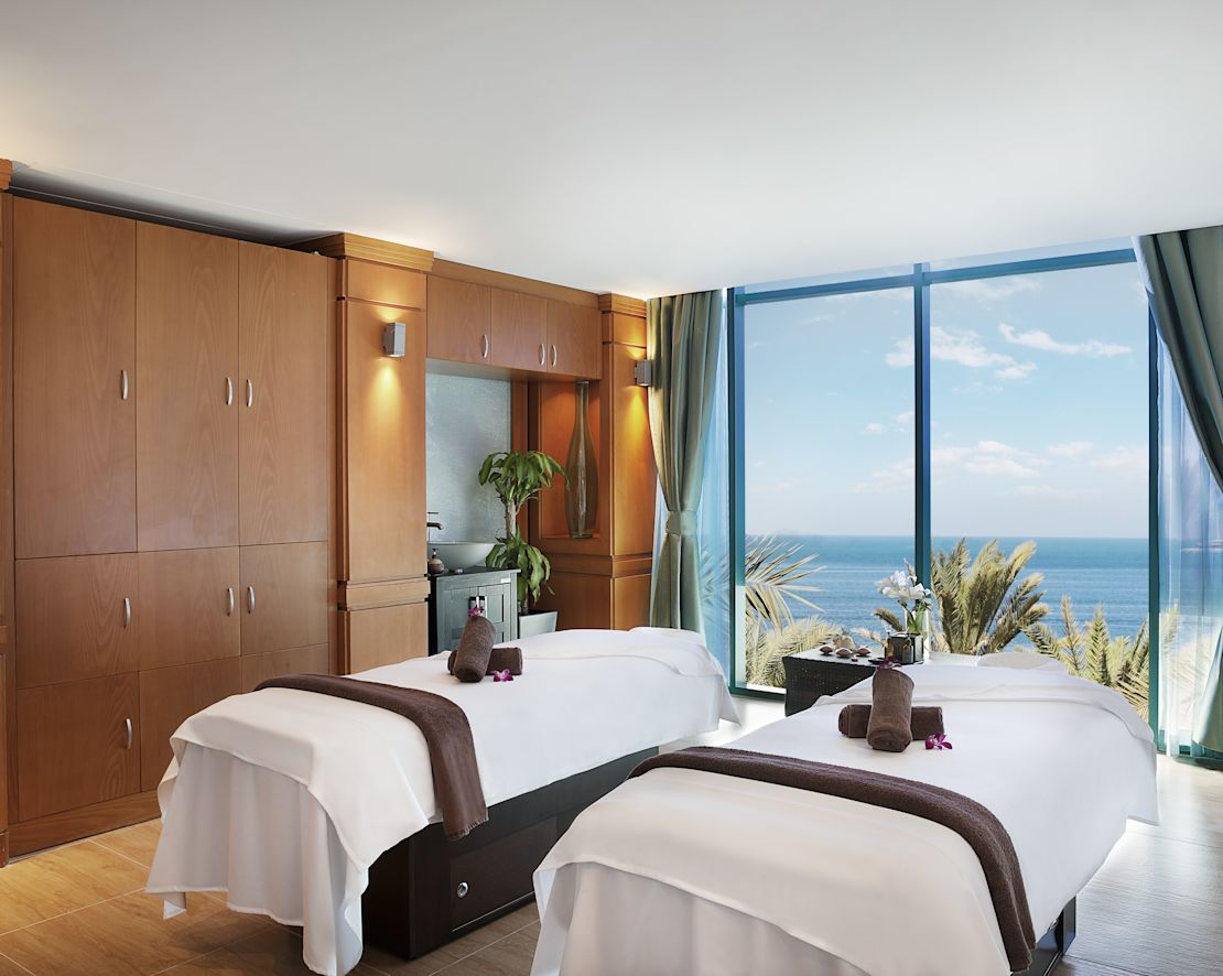 Salle de soins de spa-transition