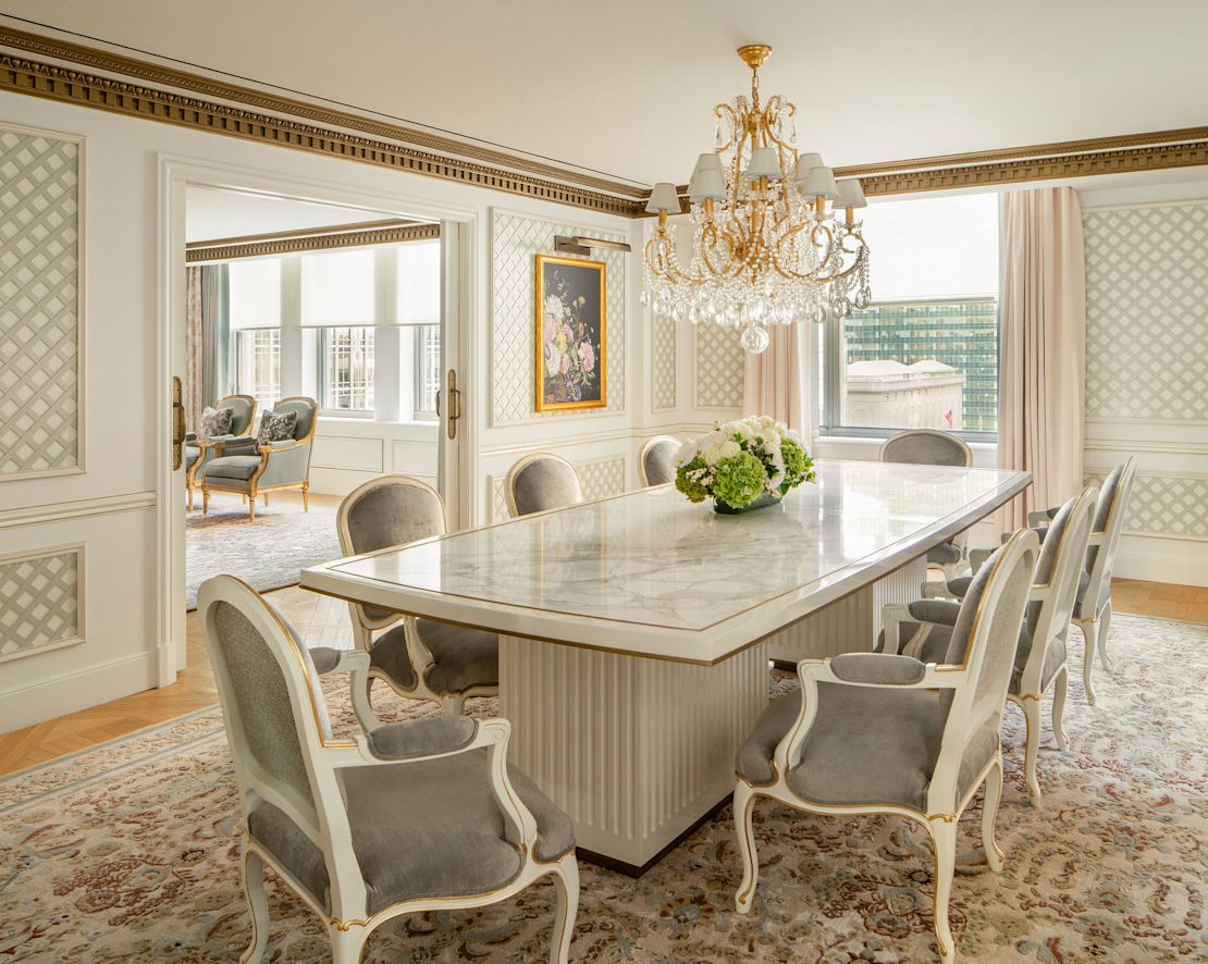 Waldorf Astoria Suite Dining Room-previous-transition