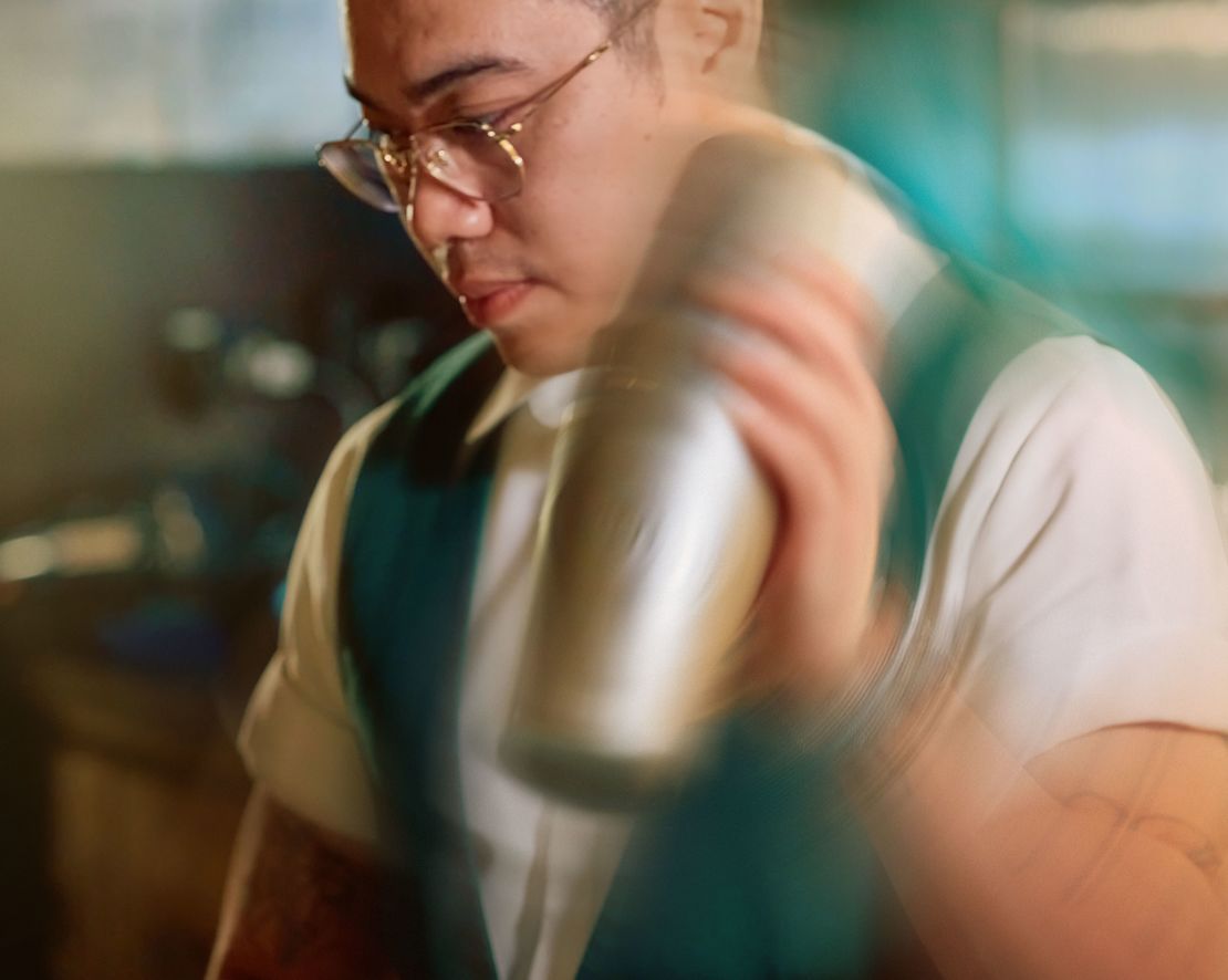 bartender shaking cocktail-transition