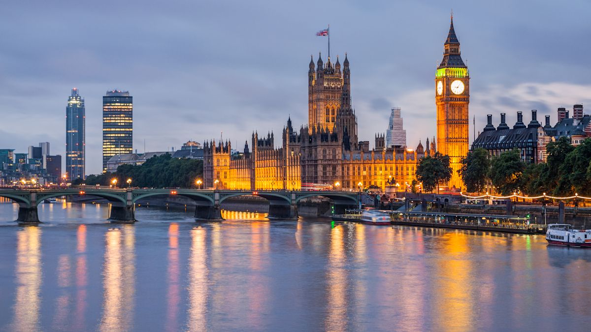 View of Westminster in the Evening
