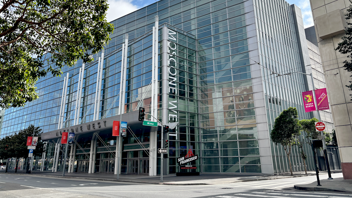 A Large Building in a City