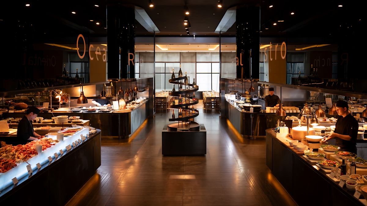 Chefs Preparing Food at ZEST Restaurant