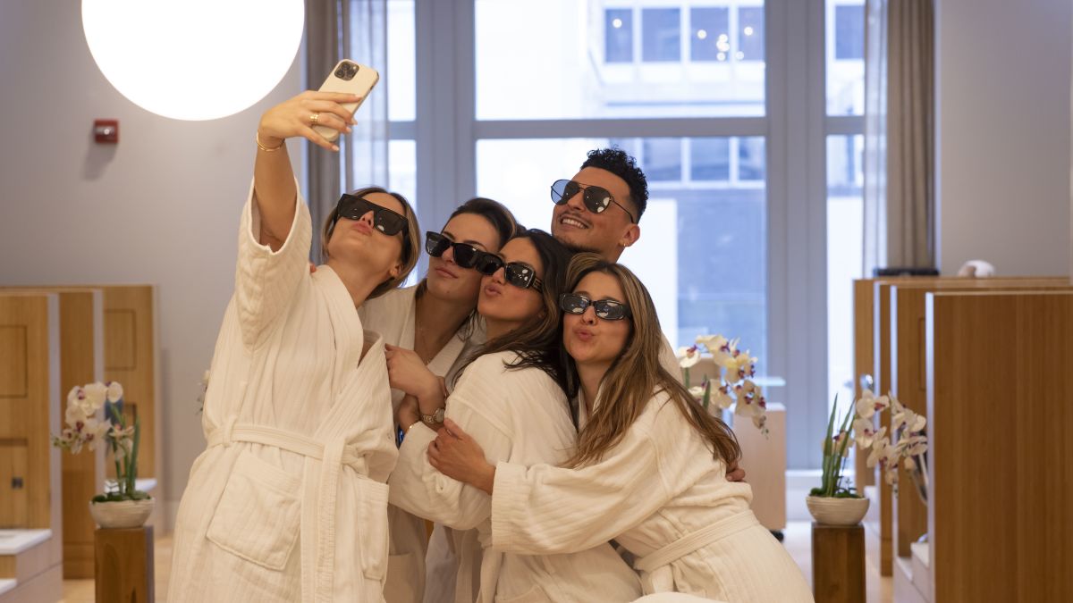 Group of Friends at the Spa at Palmer House