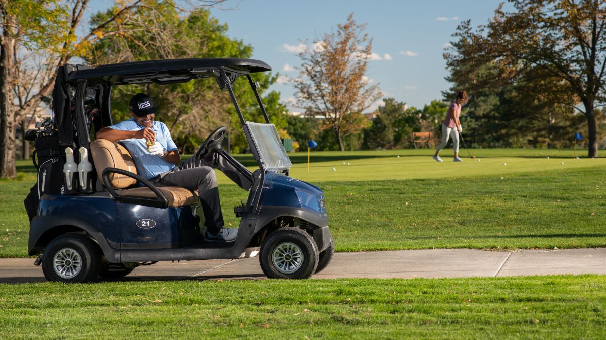 Guests Playing on Golf Course