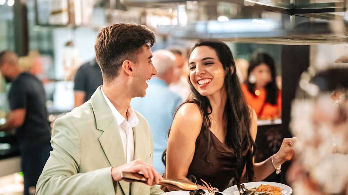 People Dining at Mowsem Restaurant