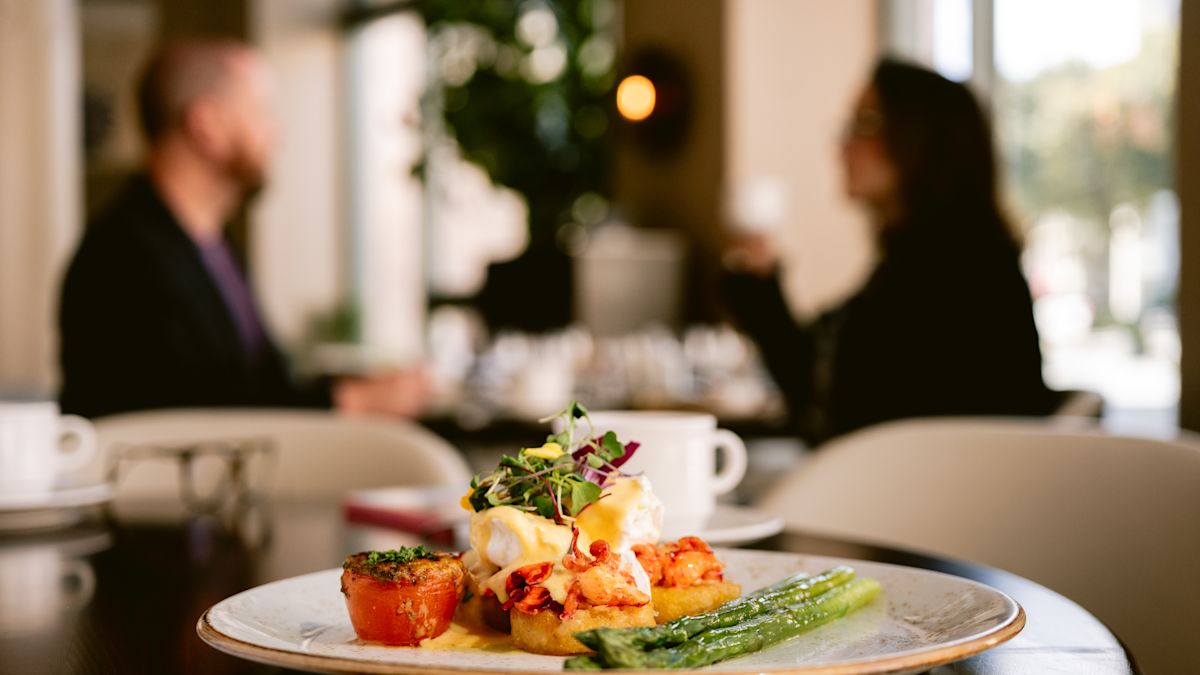 plate of food in Fountain Restaurant