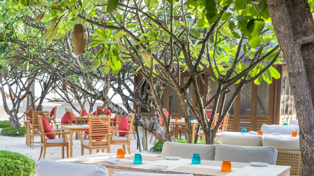 Coin repas extérieur