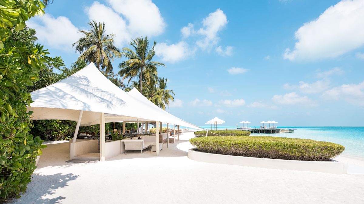 Restaurant Quiet Zone op het strand