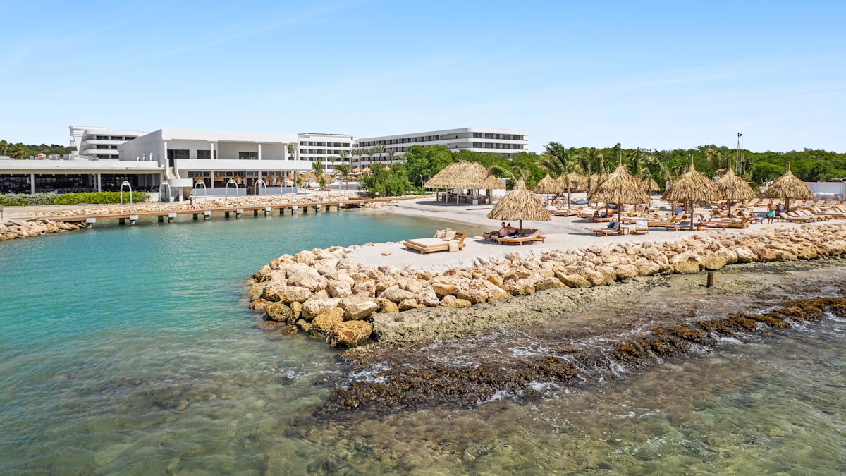 Blick auf den Strand