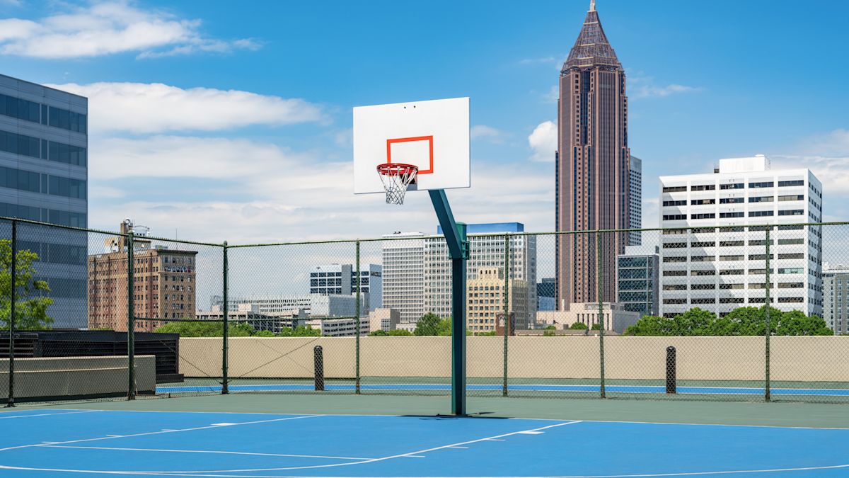 Outdoor Basketball Court