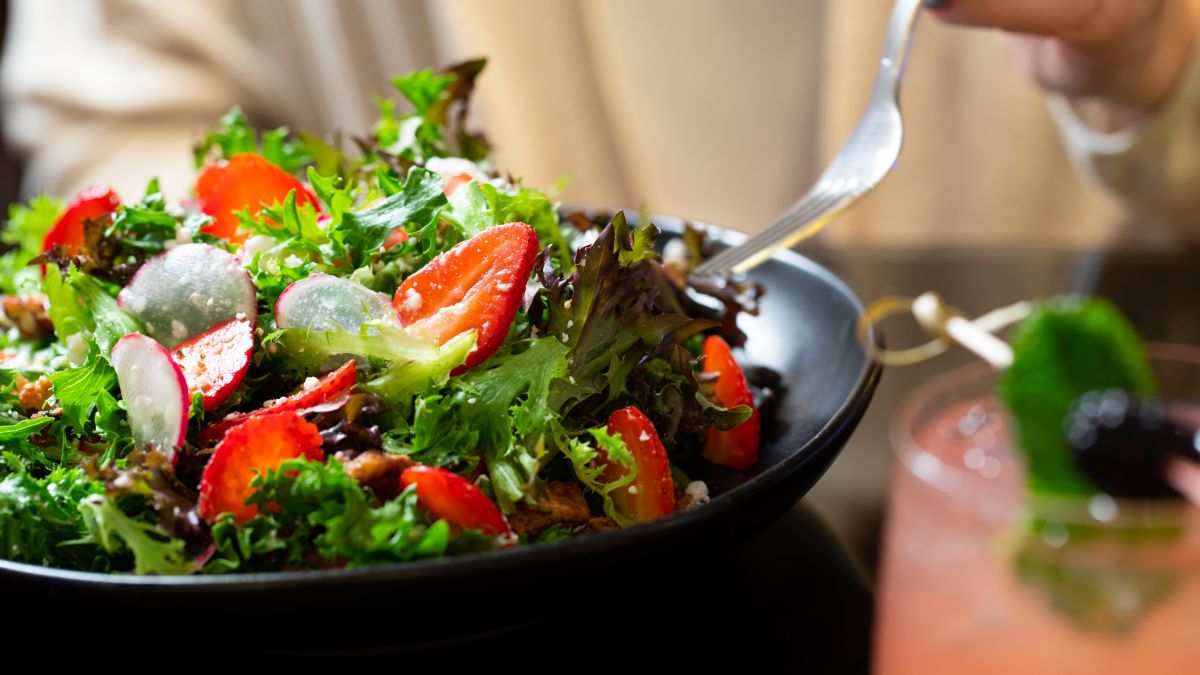In-room Dining salad