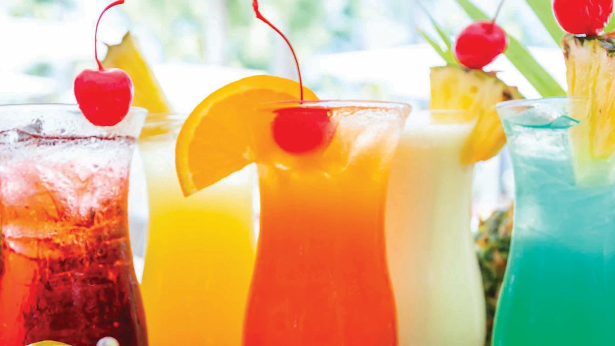 لقطة مقربة لمشروب كوكتيل