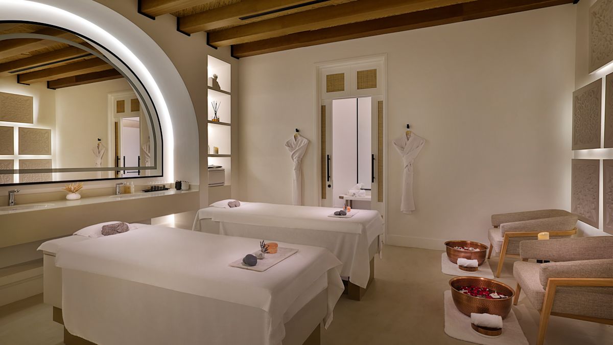 Massage Tables at the Spa