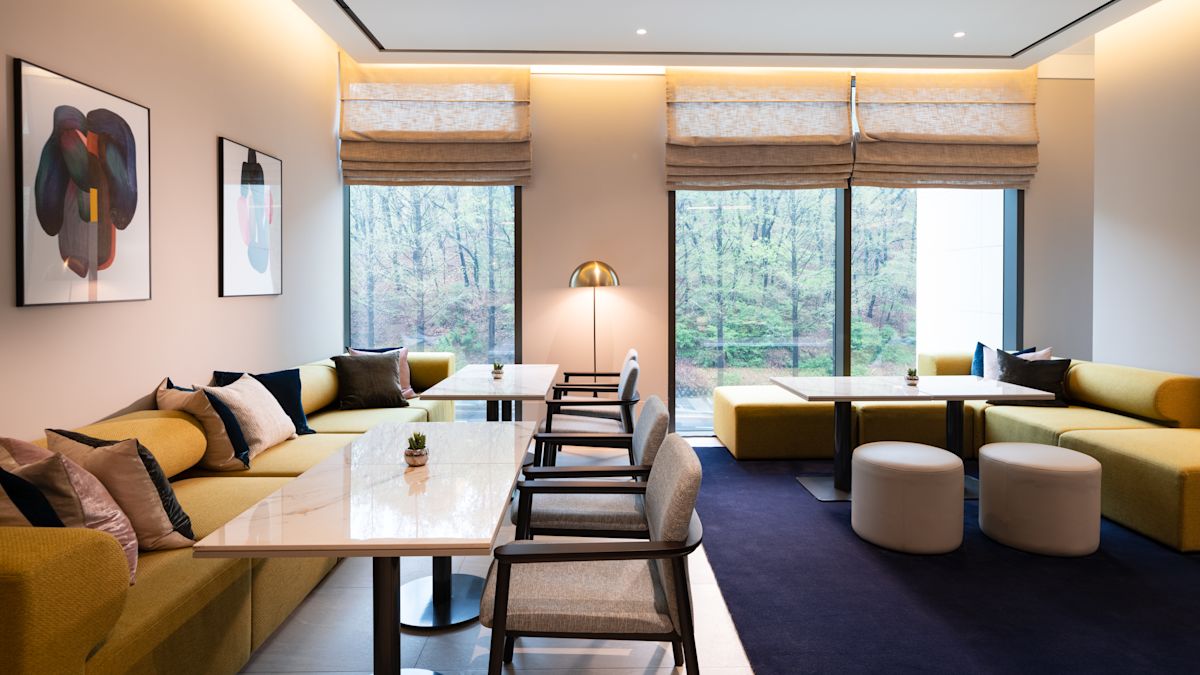 Essbereich "Caffe" mit Blick ins Freie