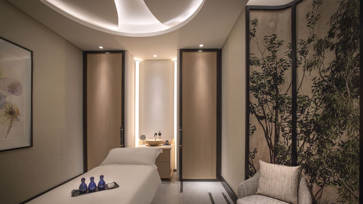 Spa treatment room