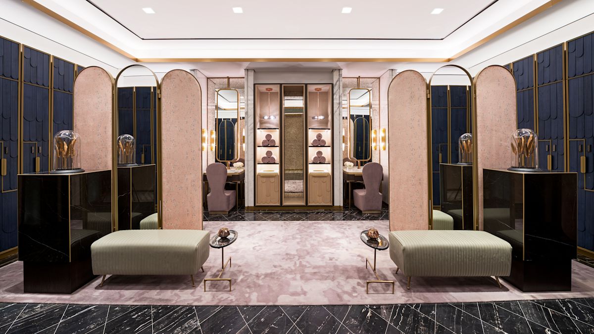 Changing Room at the Spa 
