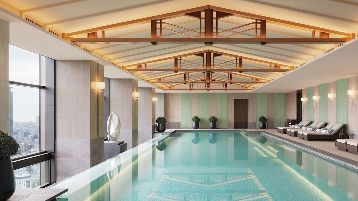 Imagine piscină Waldorf Astoria Osaka