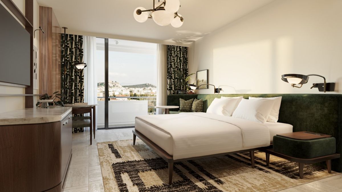 Deluxe Zimmer mit Kingsize-Bett