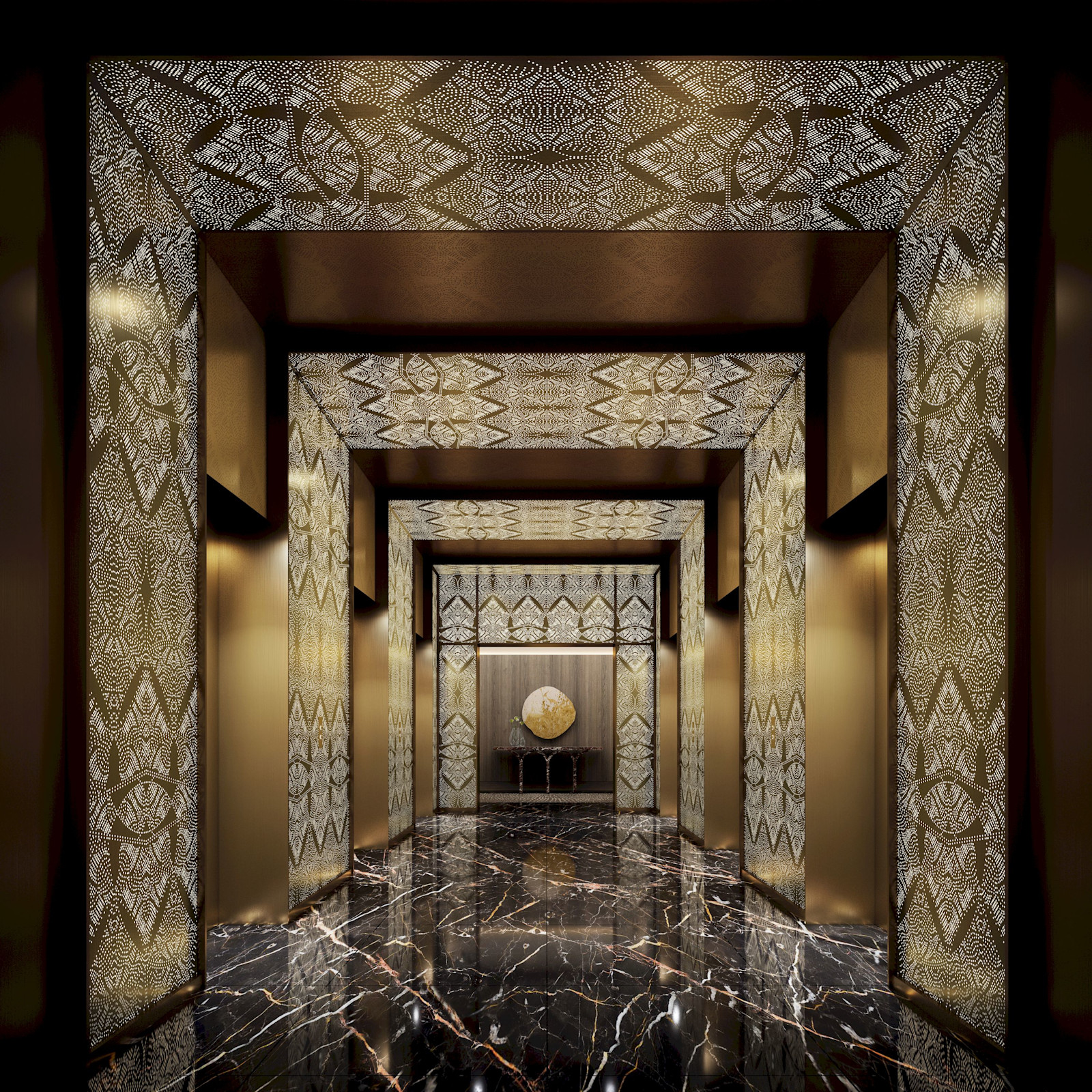 Lobby Elevator Area