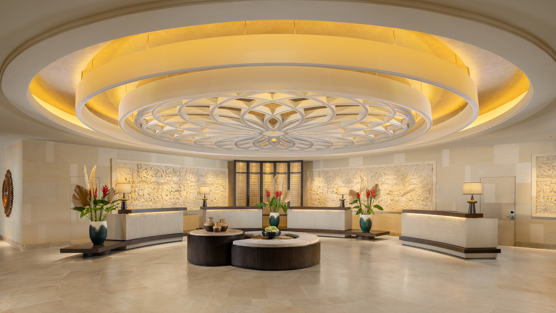 Hotel Lobby Front Desk
