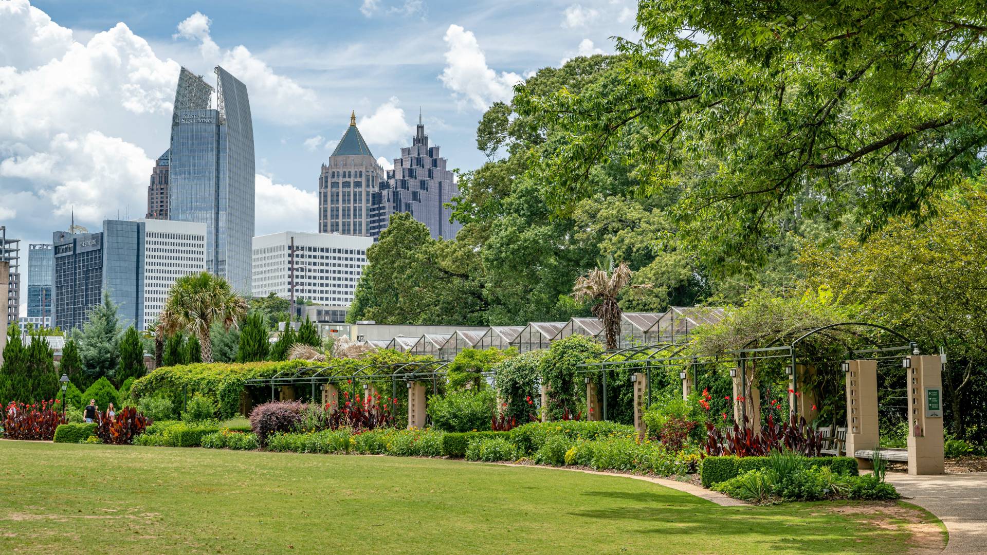 Atlanta Botanical Garden in Springtime