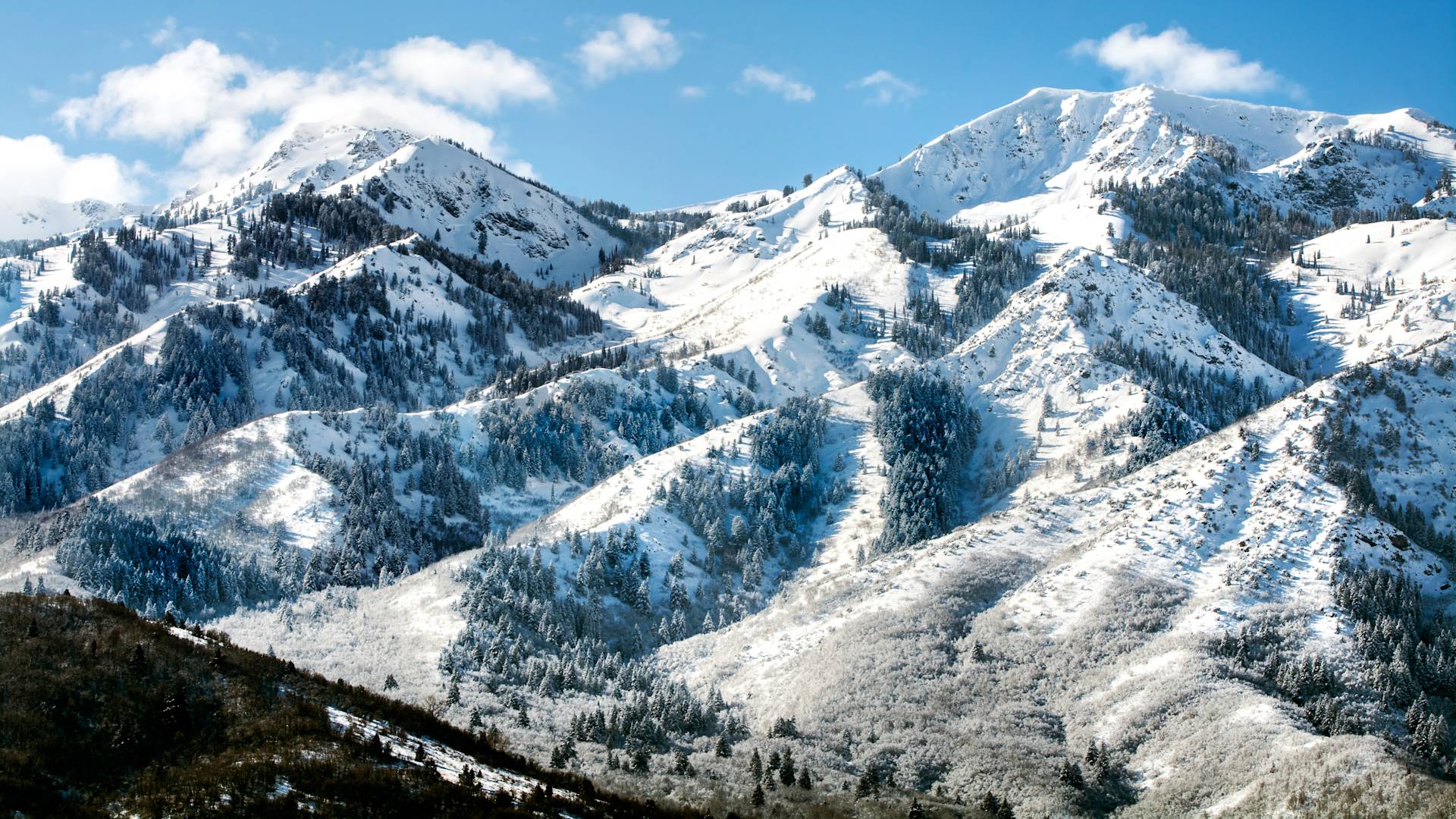 Utah Mountains Landscape