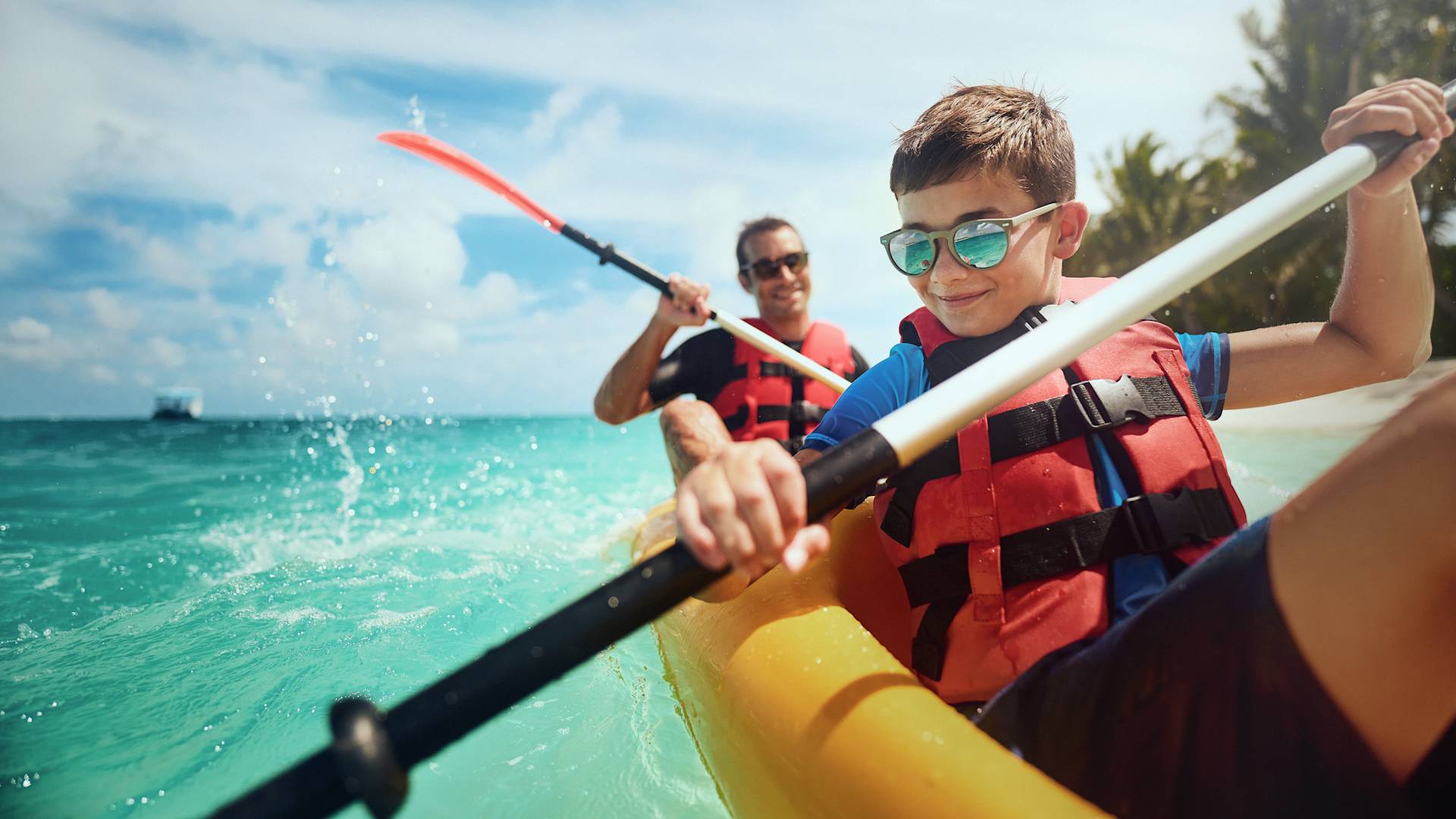 famille sur la plage