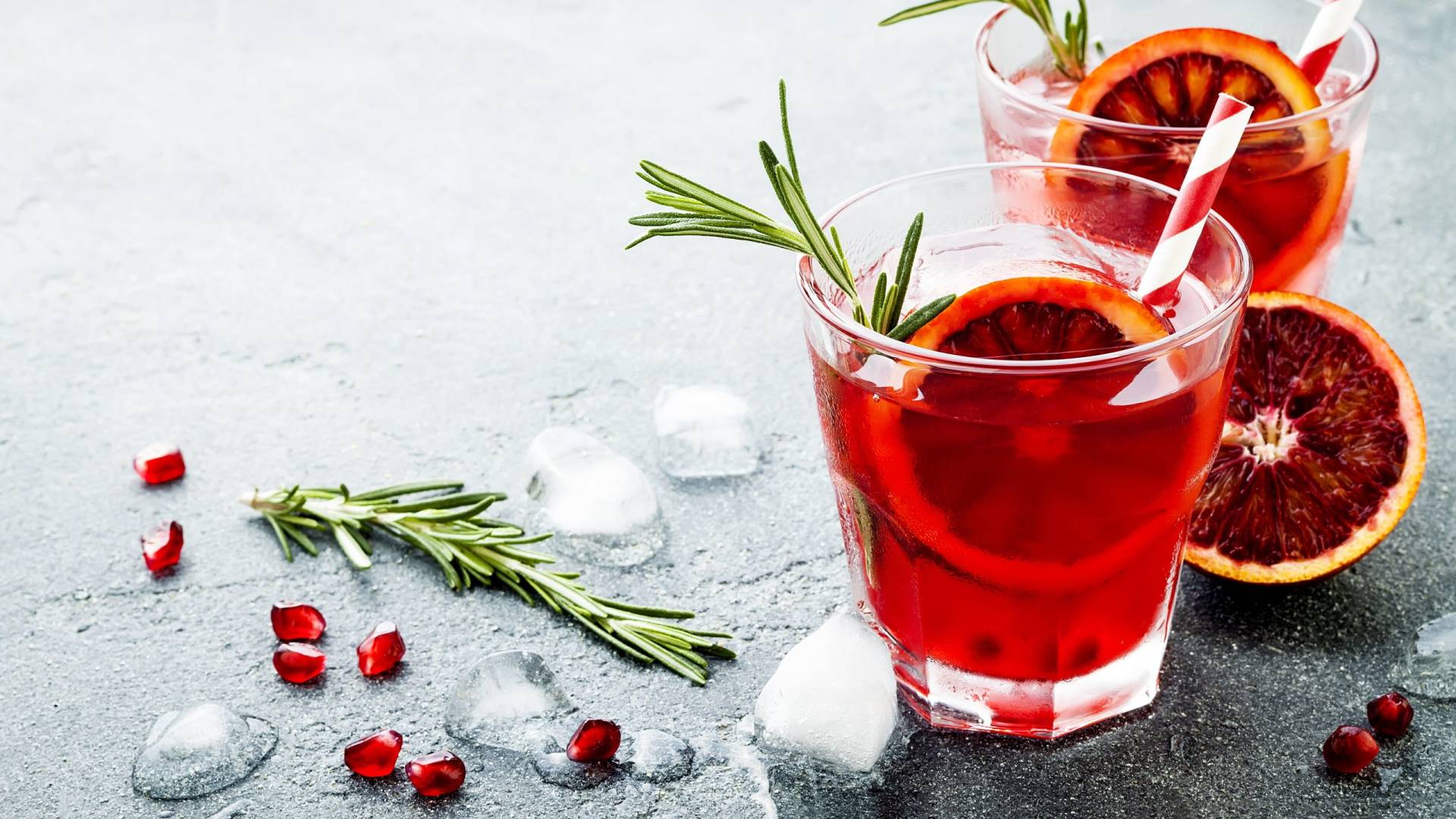 Image de cocktails rouges