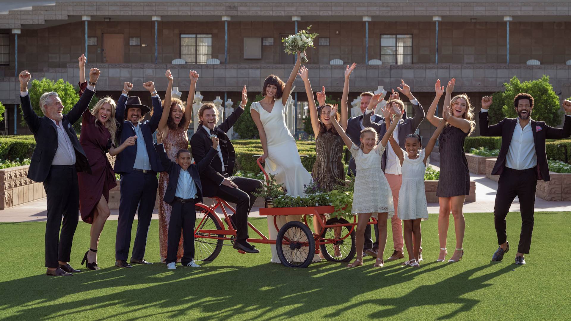 Jardin Paradise, rassemblement à l'extérieur