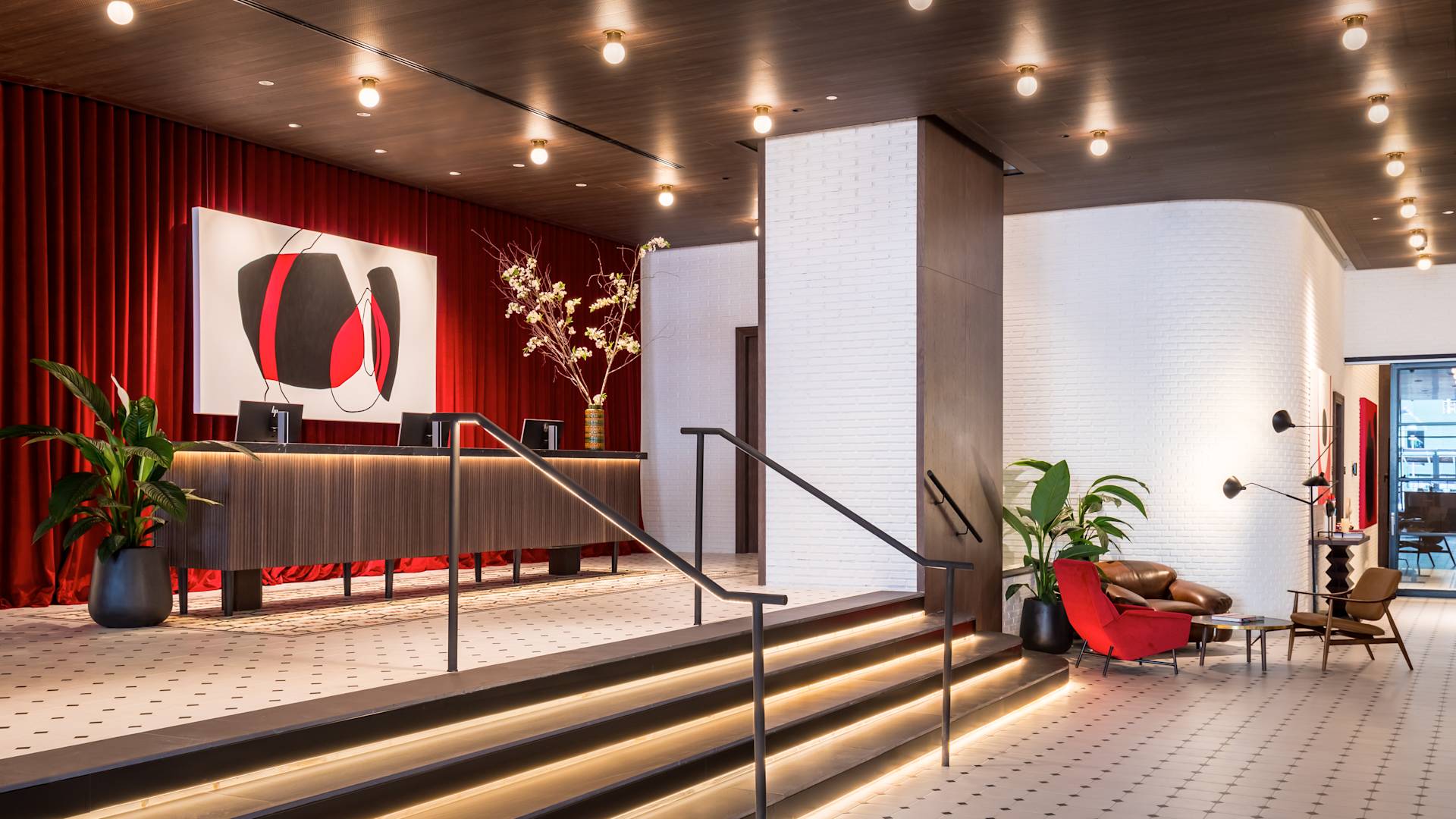 レセプションエリア