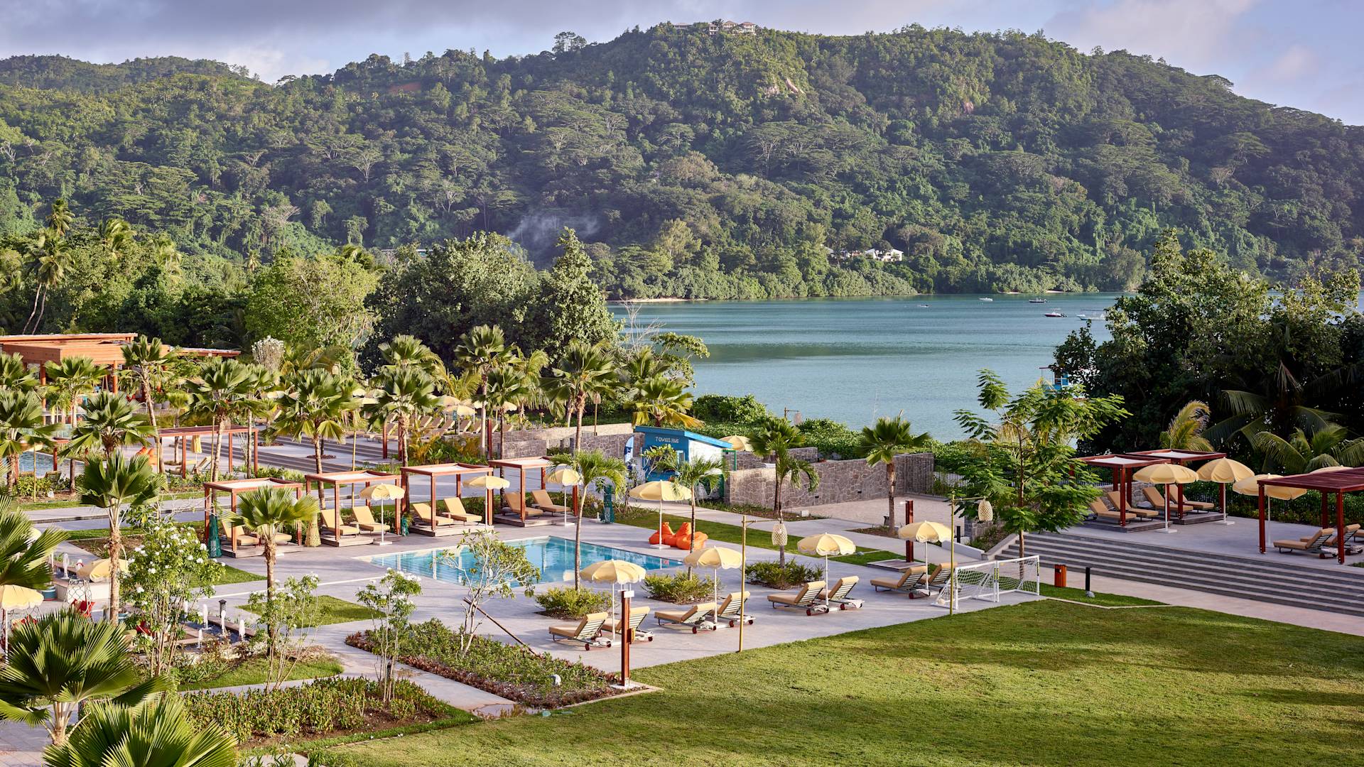 Blick auf die Hotelumgebung