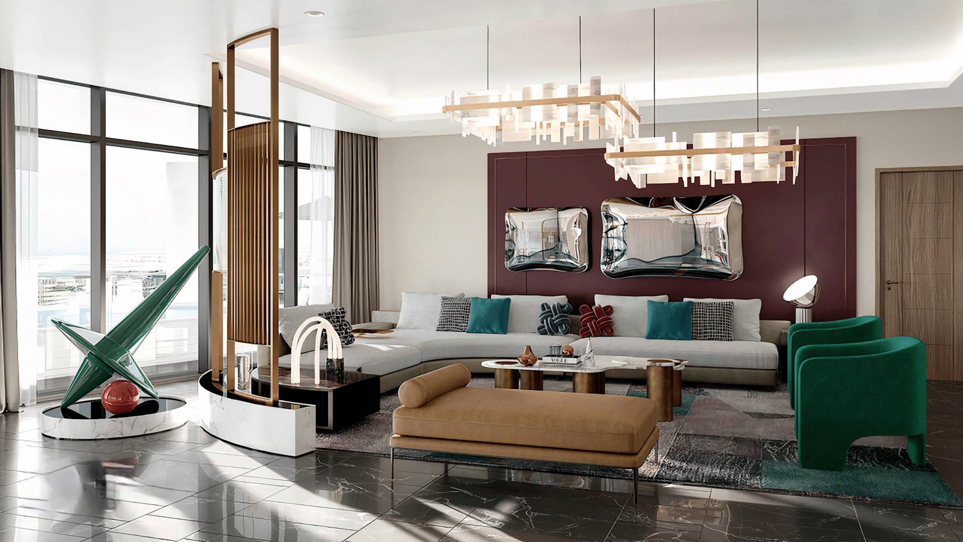 Stunning Modern Penthouse Apartment With Private Guest Suite image