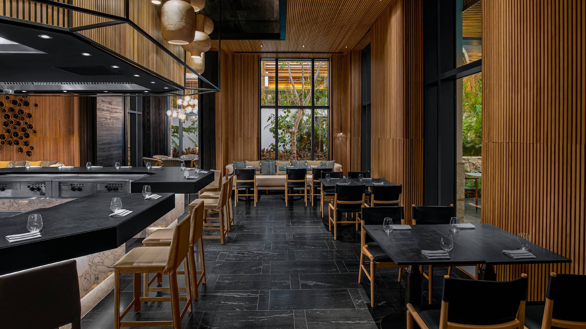 sièges du restaurant