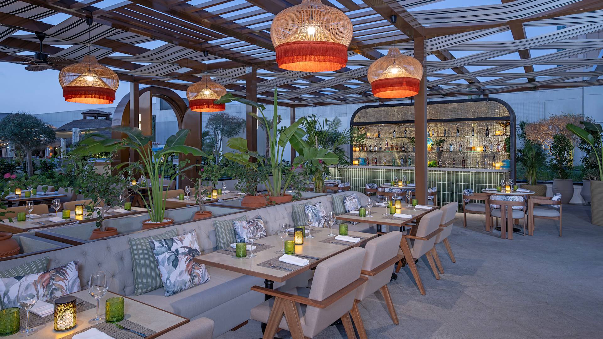 Bar and Dining Area at Ballaro Restaurant