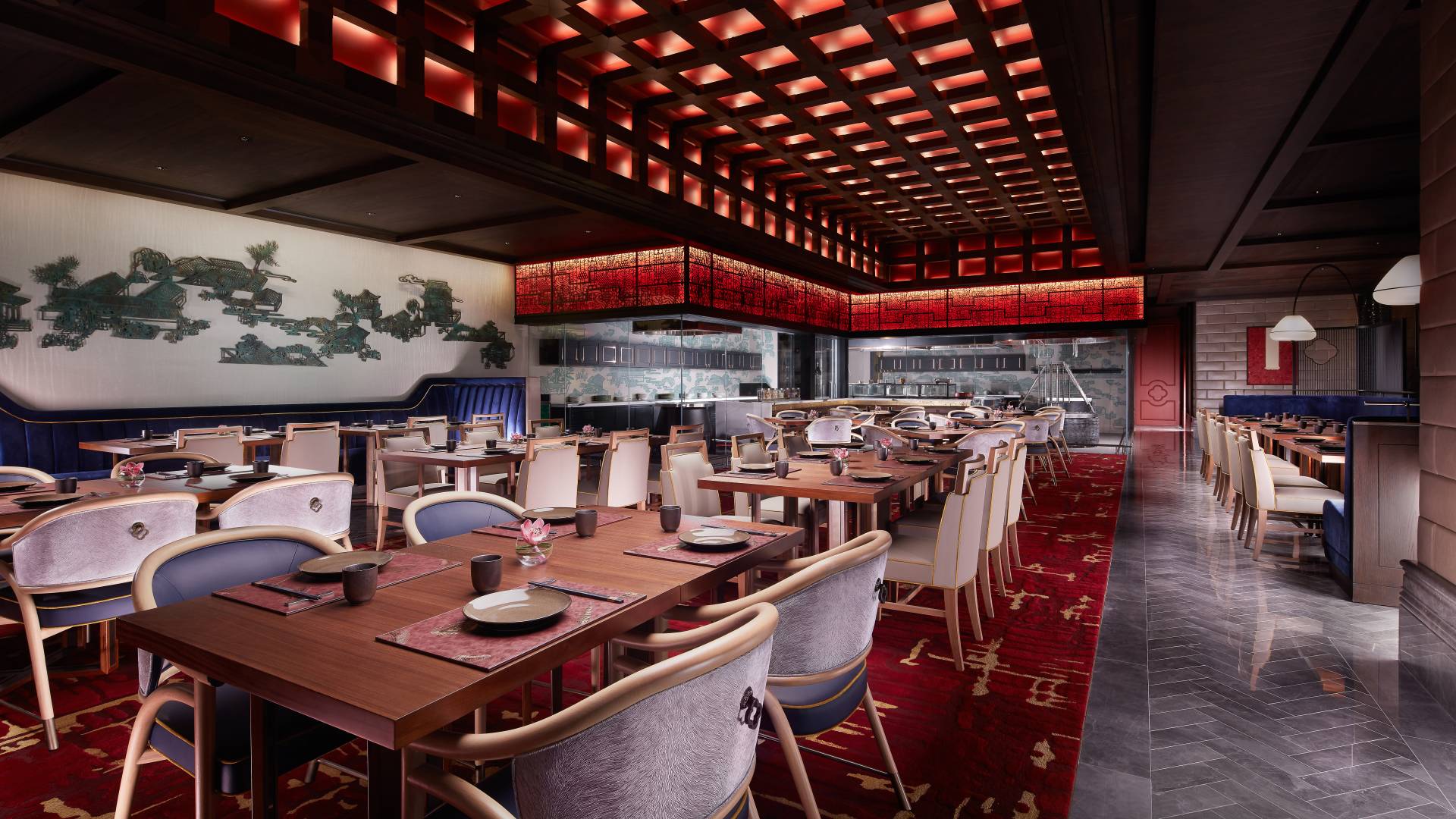Dining Tables at North Palace Restaurant