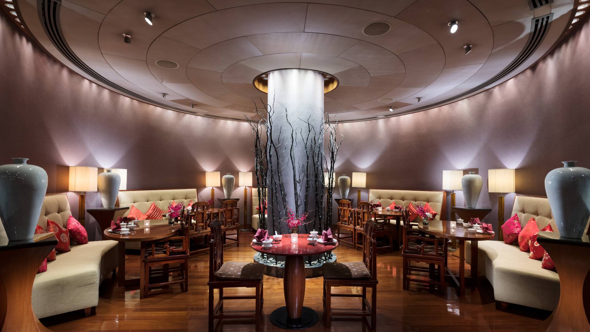 Liu Restaurant with tables and chairs