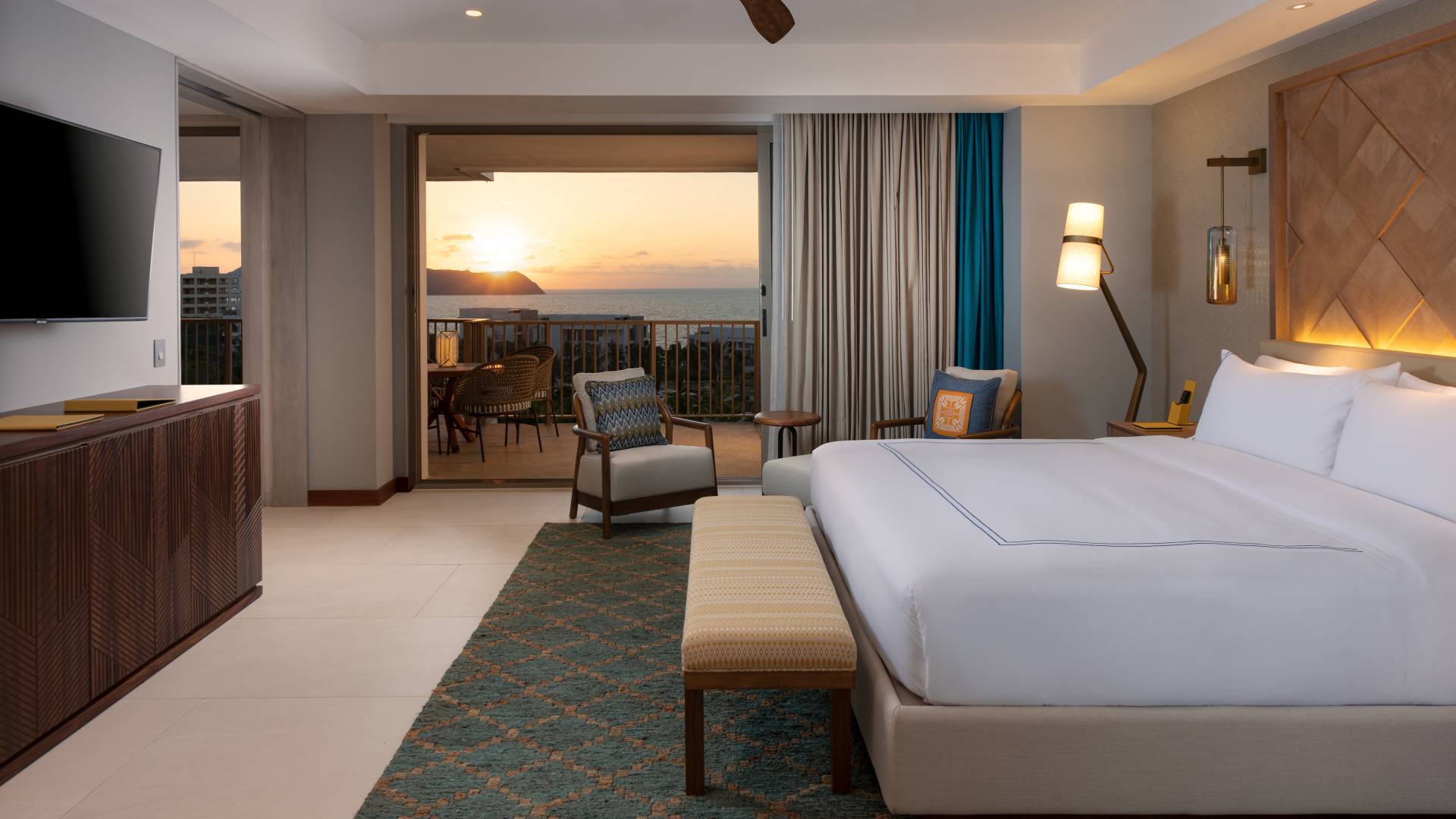 Superior Suite Bedroom with Ocean View