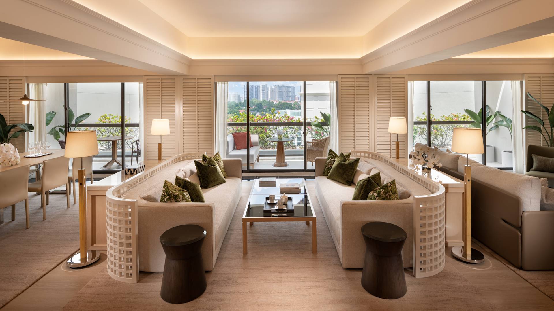 Salon w apartamencie